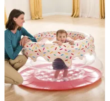 Надувной игровой центр манеж Intex Пончик 48476 127 x 61 см PK