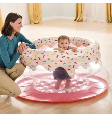 Надувной игровой центр манеж Intex Пончик 48476 127 x 61 см PK