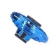 Летающий спиннер левитирующий диск UFO бумеранг светящийся с LED подсветкой Синий GS-7495