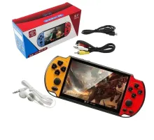 Ігрова приставка портативна PSP X7, екран 5.1, вбудовані ігри, 8 Гб пам'яті