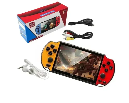 Ігрова приставка портативна PSP X7, екран 5.1, вбудовані ігри, 8 Гб пам'яті Ігрова приставка портативна PSP X7, екран 5.1, вбудовані ігри, 8 Гб пам'яті