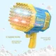 Бульбашковий пістолет Bubble Gun для мильних бульбашок на 69 отворів