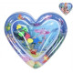 Коврик развивающий AirPro Сердце водяное детский надувной BABY SLAPPED PAD 63x63x8 cm