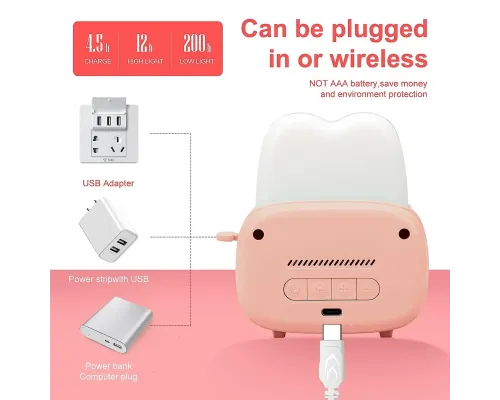 Настольные часы с будильником РОЗОВЫЙ, подсветкой и USB, Тостер /Детские часы с LED подсветкой Настольные часы с будильником РОЗОВЫЙ, подсветкой и USB, Тостер /Детские часы с LED подсветкой