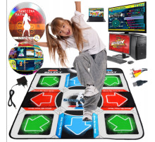 Танцювальний килимок usb для ПК комп'ютера PC Dance mat Dance Pad покращений з CD