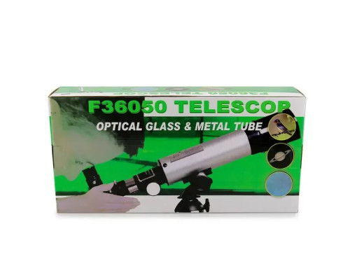 Телескоп дзеркально-лінзовий астрономічний на штативі Telescope F36050 HA-152 Телескоп дзеркально-лінзовий астрономічний на штативі Telescope F36050 HA-152