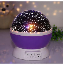 Нічник-проєктор зоряне небо Star Master Dream QDP01 Фіолетовий, синій, рожевий