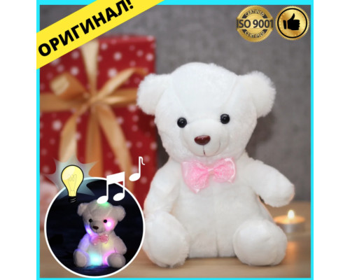 Плюшевый мягкий мишка, подарок игрушка мишка Белый Плюшевый мягкий мишка, подарок игрушка мишка Белый