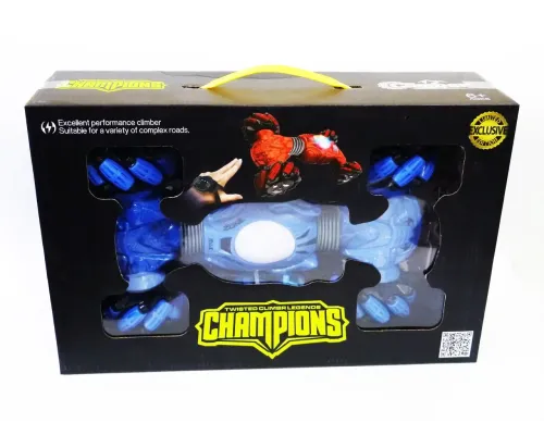 Машинка перевёртыш Hyper Champions Climber 2766 + браслет управления от руки Машинка перевёртыш Hyper Champions Climber 2766 + браслет управления от руки