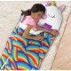 Детский спальный мешок-плюшевая игрушка подушка Единорог Baby sleeping bag Size S WHITE 3в1 теплый