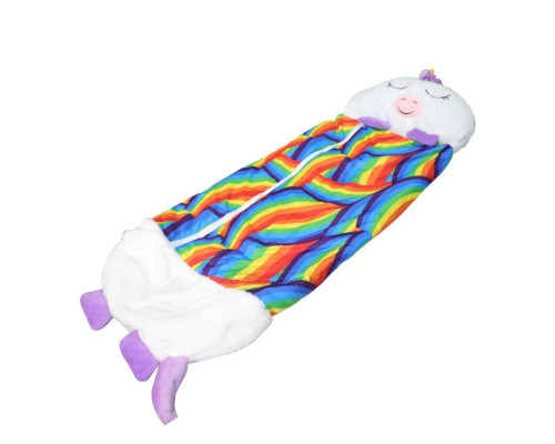 Детский спальный мешок-плюшевая игрушка подушка Единорог Baby sleeping bag Size S WHITE 3в1 теплый Детский спальный мешок-плюшевая игрушка подушка Единорог Baby sleeping bag Size S WHITE 3в1 теплый