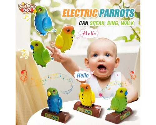 Іграшка-повторюшка папуг Funny Parrot TT8005 Синій