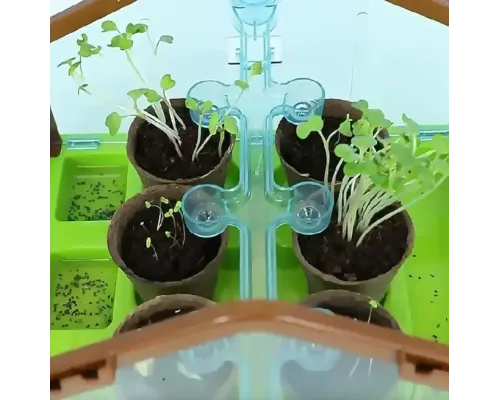 Набор для опытов домашняя теплица Home made plant Игровой набор теплица для выращивания растений с семенами Набор для опытов домашняя теплица Home made plant Игровой набор теплица для выращивания растений с семенами