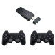 Ігрова приставка M8 64 gb Mini Game Stick 4K HDMI + 2 бездротові джойстики, консоль для телевізора