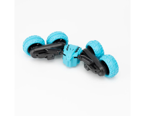 Перевертна трюкова машинка 360° RC Stunt Car на радіокеруванні Блакитна 1:12 Перевертна трюкова машинка 360° RC Stunt Car на радіокеруванні Блакитна 1:12