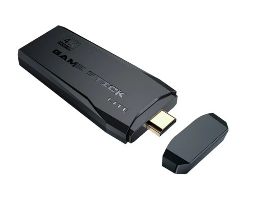 Ігрова приставка M8 64 gb Mini Game Stick 4K HDMI + 2 бездротові джойстики, консоль для телевізора