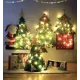 Дитяча Різдвяна ялинка з іграшками з фетру Chrismas Free Дитяча ялинка на стіну 95x70 см