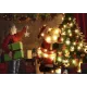 Дитяча Різдвяна ялинка з іграшками з фетру Chrismas Free Дитяча ялинка на стіну 95x70 см