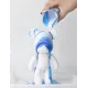 Флюидный медвежонок fluid bear bearbrick, 23 см, с красками BLUE