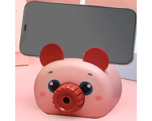Лампа настольная на гибкой ножке с органайзером и подставкой телефона Quite Light Pig с точилкой розовый Лампа настольная на гибкой ножке с органайзером и подставкой телефона Quite Light Pig с точилкой розовый