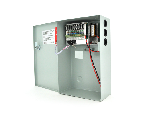 Імпульсне джерело безперебійного живлення PSU-5117 12V 5А, під АКБ 12V 7-9A, Metal Box