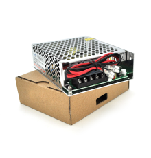 ББЖ перфорований з лед індикацією 12V 5А, SC-60W-12, (129*98*38)