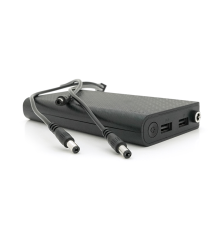 ДБЖ UPS-24W DC1024P для роутерів, Output: USB 5V/2A, DC9V,2.7A/12V,2A, 14000mAh(7*2000mAh), 155х75х23мм, 460грам, Black, BOX