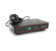 ДБЖ Green Wave ECO418Pro-18W для роутерів/комутаторів/PON/POE, 5/9/12/15/24V, (12000MAh), Black, BOX, Q20