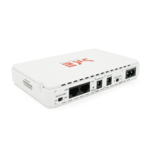 ДБЖ MIni Ups для роутерів/комутаторів/PON/POE-431P, 5/7.5/9/12V, 1A, 4X2200MAh, (159х28х105), 0,430 кг, White, BOX