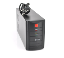 ДБЖ Ritar RTM1200 (720W) Proxima-L, LED, AVR, 3st, 3xSCHUKO socket, 2x12V7.5Ah, metal Case (350х120х190) Q2