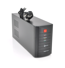 ДБЖ Ritar RTM600 (360W) Proxima-L, LED, AVR, 2st, 2xSCHUKO socket, 1x12V7Ah, metal Case ( 300 х 85 х140 ) Q4