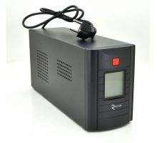 ДБЖ Ritar RTM1500 (900W) Proxima-D, LCD, AVR, 3st, 3xSCHUKO socket, 2x12V9Ah, metal Case (350х120х190) Q2