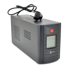 ДБЖ Ritar RTM1200 (720W) Proxima-D, LCD, AVR, 3st, 3xSCHUKO socket, 2x12V7.5Ah, metal Case (350х120х190) Q2
