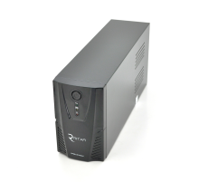 ДБЖ Ritar RTP600L-UX-IEC (360W) Proxima-L, LED, AVR, 3st, USB, 4xIEC-320 C14, 145-290Vac, 1x12V7Ah, plastik Case (314 x 97 X 143) 4,6 кг Q4