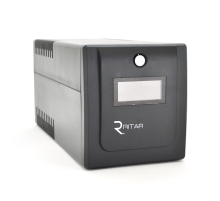ДБЖ Ritar RTP1200 (720W) Proxima-D, LCD, AVR, 3st, 4x UNIVERSAL socket, 2x12V7Ah, plastik Case ( 460 x 225 X 245 ) 10,9 кг Q2