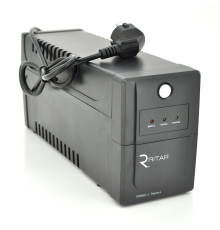 ДБЖ Ritar RTP800L-U (480W) Proxima-L, LED, AVR, 2st, USB, 2xSCHUKO socket, 1x12V9Ah, plastik Case. NEW!