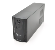 ДБЖ Ritar RTP650L-UX-IEC (390W) Proxima-L, LED, AVR, 3st, USB, 4xIEC-320 C14, 145-290Vac, 1x12V7Ah, plastik Case (314 x 97 X 143) 4,6 кг Q4