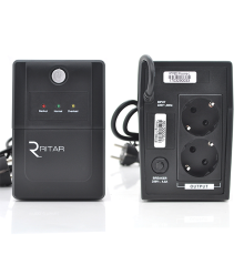 ДБЖ Ritar RTP850 (510W) Proxima-L, LED, AVR, 2st, 2xSCHUKO socket, 1x12V9Ah, plastik Case. NEW!