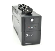 ДБЖ Ritar RTP600L-U (360W) Proxima-L, LED, AVR, 2st, USB, 2xSCHUKO socket, 1x12V7Ah, plastik Case ( 340 x 140 X 205) Q4