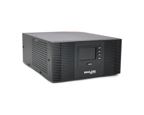 ДБЖ BRAZZERS BRSW-LFP-800-12 (640Вт), під зовнішній АКБ 12V(LiFePo4/GEL/AGM), струм заряду 10/20A, BOX