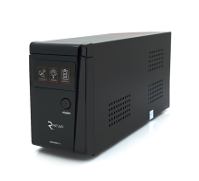 ДБЖ з правильною синусоїдою RITAR RTSW-600NL12 LED (360Вт), 12В, під зовнішній АКБ, Q4 (320*132*210) 4,2 кг (236*85*130)