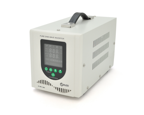 ДБЖ з правильною синусоїдою Europower EP-MPS-1000/12 (700 Вт) 5/10/15/20А, під зовнішню АКБ 12В (AGM/GEL/LFP), Q2 (380*350*225)