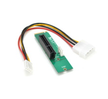 Адаптер M2-PCI-e x4, MOLEX => 4pin, викрутка +, Пакет