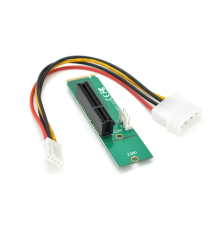 Адаптер M2-PCI-e x4, MOLEX => 4pin, викрутка +, Пакет
