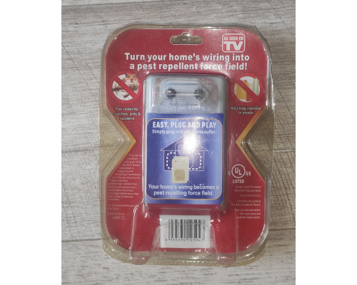 Распродажа Ультразвуковой отпугиватель грызунов и насекомых Riddex Pest Repelling Aid новый с дефектом Распродажа Ультразвуковой отпугиватель грызунов и насекомых Riddex Pest Repelling Aid новый с дефектом