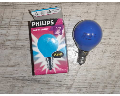 Распродажа Лампа накаливания Philips Partylight цоколь Е14 15 watt