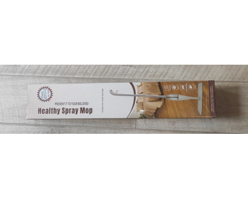 Швабра лентяйка с контейнером Healthy Spray Mop с контейнером для воды новая красная