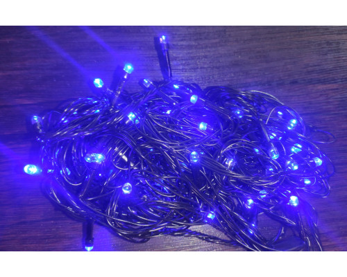 Гирлянда новогодняя Interno 100 Led 6 м синяя Гирлянда новогодняя Interno 100 Led 6 м синяя