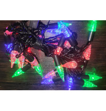 Гирлянда новогодняя сосулька Christmas Light 4 м цвет мультик