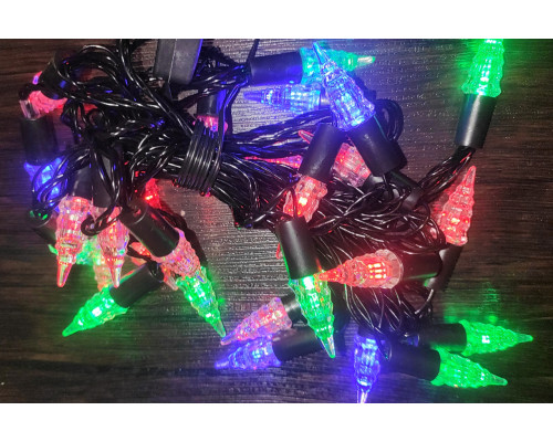 Гирлянда новогодняя сосулька Christmas Light 4 м цвет мультик Гирлянда новогодняя сосулька Christmas Light 4 м цвет мультик